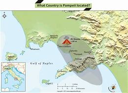 Image result for Pompeii On World Map