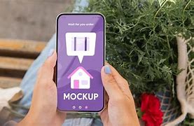 Image result for Woman Holding Mockup