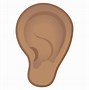 Image result for Close Ear Emoji