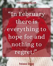 Image result for February Inspirational Quotes