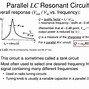 Image result for Parallel LC Circuit