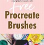 Image result for Free Procreate Brushes