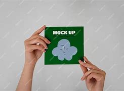 Image result for Mockup of Hand Holding Greeting Cards