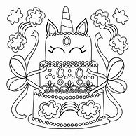 Image result for Unicorn Cupcakes Coloring Pages Printable