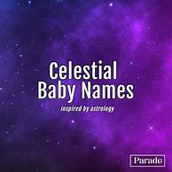 Image result for Celestial Baby Names