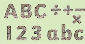 Image result for Twinkl Letters and Numbers