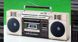 Image result for Old School Sharp Boombox