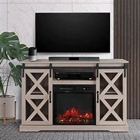 Image result for 48 Inch TV Stand Off White Distressed with 2 Drawers