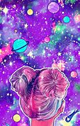 Image result for Galaxy Girl Painting