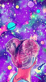 Image result for Cute Galaxy Girl Art