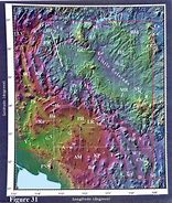 Image result for Topographical Map of Arizona