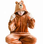 Image result for Bear Pajamas for Adults