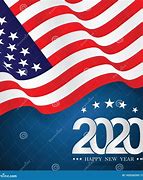 Image result for Happy New Year American Flag