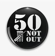 Image result for 50 Not Out Cricket Sign