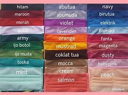 Image result for Warna Kain Pich