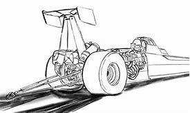 Image result for How to Draw a Top Fuel Dragster