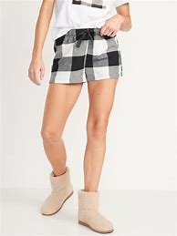 Image result for Flannel Pajama Shorts