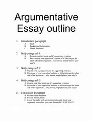 Image result for Small Argument Essay