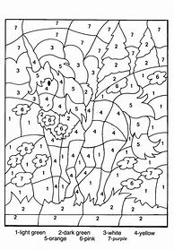 Image result for Color by Number Coloring Books