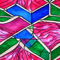 Image result for Stained Glass Frame Pattern