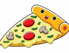 Image result for Pizza Cartoon Clker