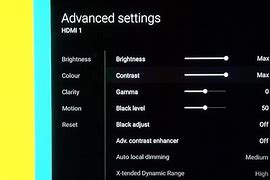 Image result for Sony TV Settings Menu