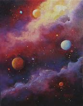 Image result for Outer Space Painting