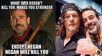 Image result for Negan Walking Dead Funny Memes