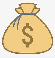 Image result for Yellow Money Bag Clip Art