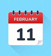 Image result for February 11 Calendar