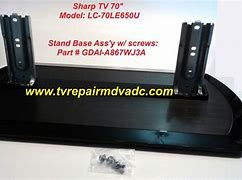 Image result for Sharp LC 70Le650u Stand