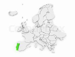 Image result for Portugal On Map of Europe