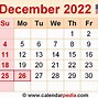 Image result for December 22 Calendar
