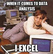 Image result for Excel Database Meme