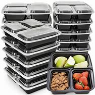 Image result for Small Three Compartment Take Out Containers