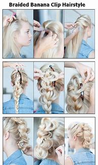 Image result for Banana Clip Hairstyles