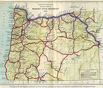 Image result for Detailed Oregon Road Map