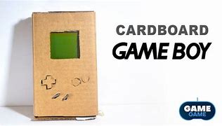 Image result for Cardboard Game Boy