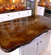 Image result for Brown Concrete Countertops