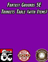 Image result for Gothic Trinkets Table 5E