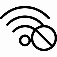 Image result for No WiFi Logo
