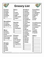 Image result for Generic Grocery Items