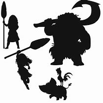Image result for Moana Crab Silhouette