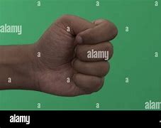 Image result for Clenched Fist On Green Screen