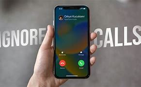 Image result for iPhone Ignore Call