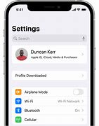 Image result for iPhone 5S Update Profile Setting