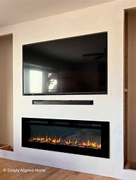 Image result for Modern Fireplace TV Wall Unit