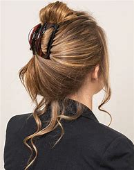 Image result for Hairstyles with Big Claw Clips