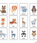 Image result for Animal Cards Printable
