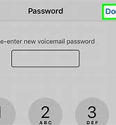 Image result for iPhone Change Voicemail Password